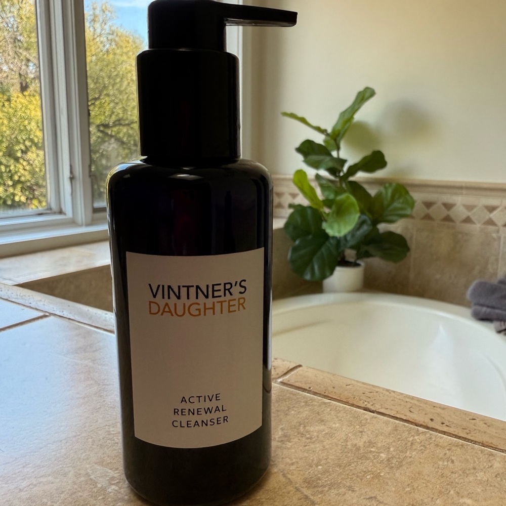 EMPTY BOTTLE of Vintner's Daughter Active Renewal Cleanser